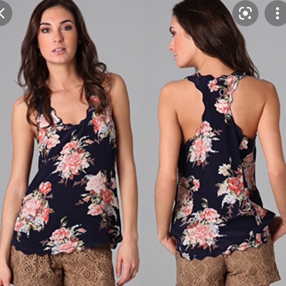 Joie Floral Tank! Size M